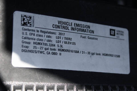 2017 Chevrolet Silverado 1500