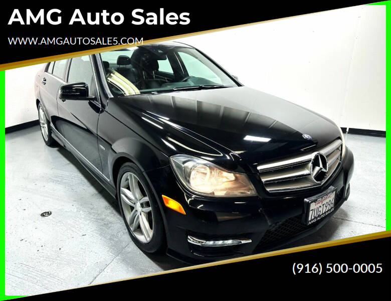 2012 Mercedes-Benz C-Class for sale at AMG Auto Sales in Rancho Cordova CA