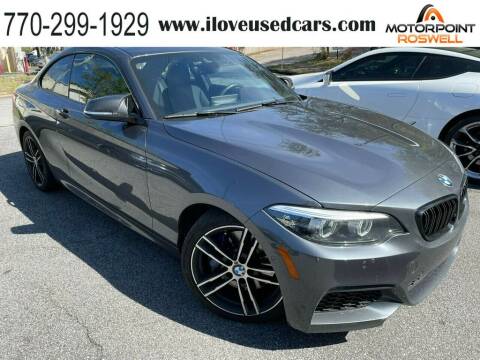 2018 BMW 2 Series for sale at Motorpoint Roswell in Roswell GA