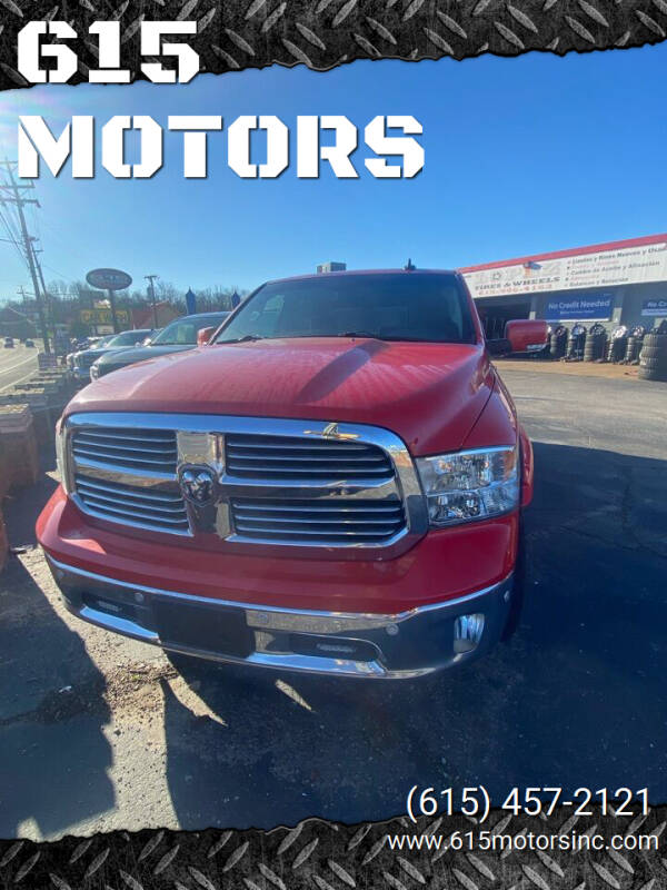 2018 RAM 1500 for sale at 615 MOTORS in Nashville TN