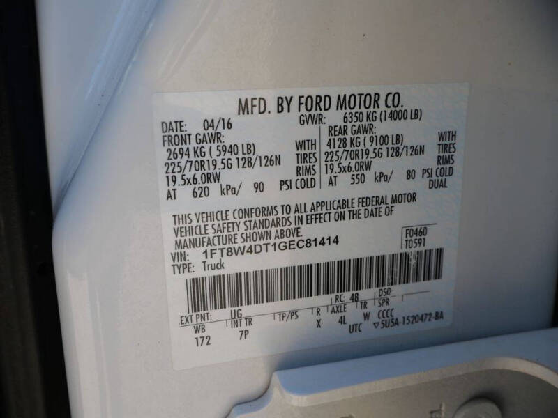 2016 Ford F-450 Super Duty Platinum