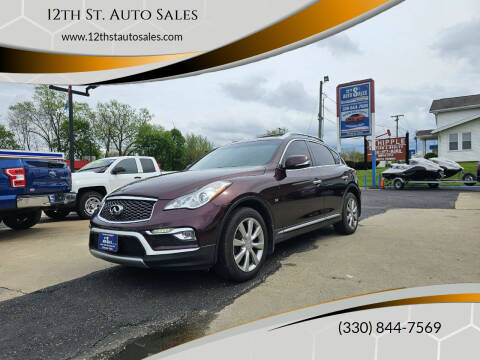2016 Infiniti QX50 for sale at 12th St. Auto Sales in Canton OH