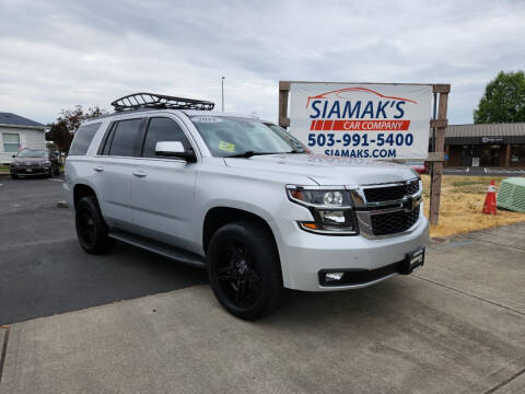 2018 Chevrolet Tahoe for sale at Siamak's Car Company llc in Woodburn OR