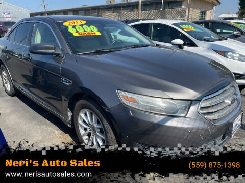 2013 Ford Taurus for sale at Neri's Auto Sales in Sanger CA