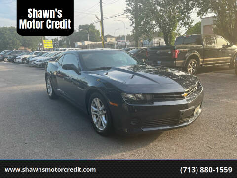 2015 Chevrolet Camaro for sale at Shawn's Motor Credit in Houston TX