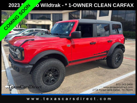 2023 Ford Bronco Wildtrak Advanced