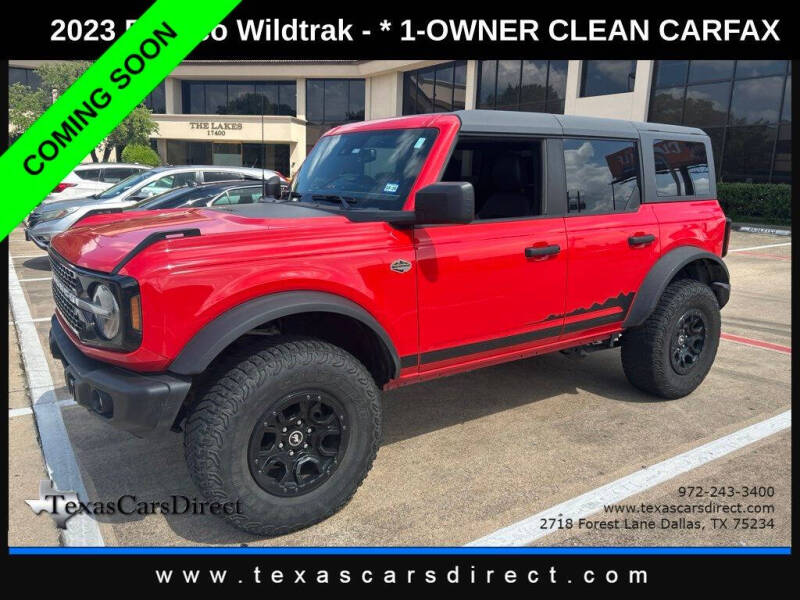 2023 Ford Bronco Wildtrak Advanced