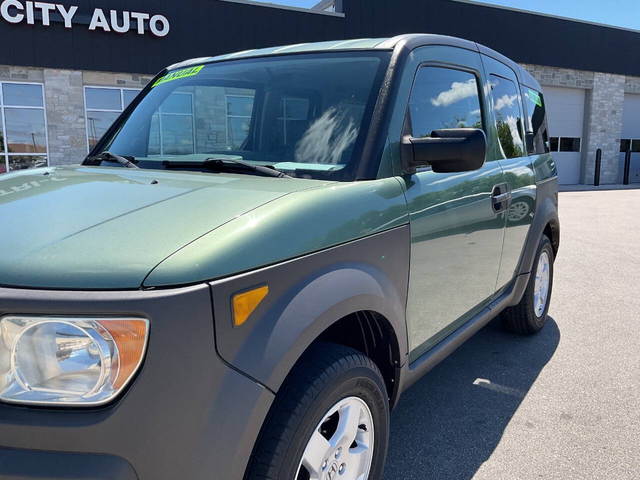 Green 2004 Honda Element EX AWD EX 4dr SUV 2
