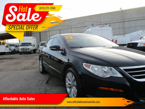 2012 Volkswagen CC for sale at Affordable Auto Sales in Olathe KS