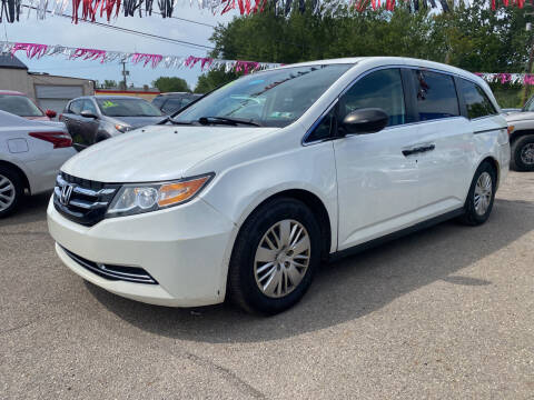 2014 Honda Odyssey for sale at Lil J Auto Sales in Youngstown OH