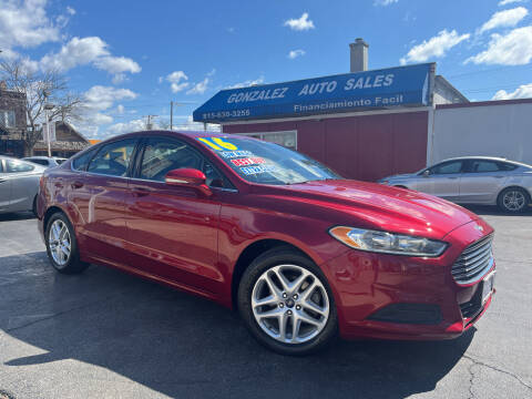 2016 Ford Fusion for sale at Gonzalez Auto Sales in Joliet IL