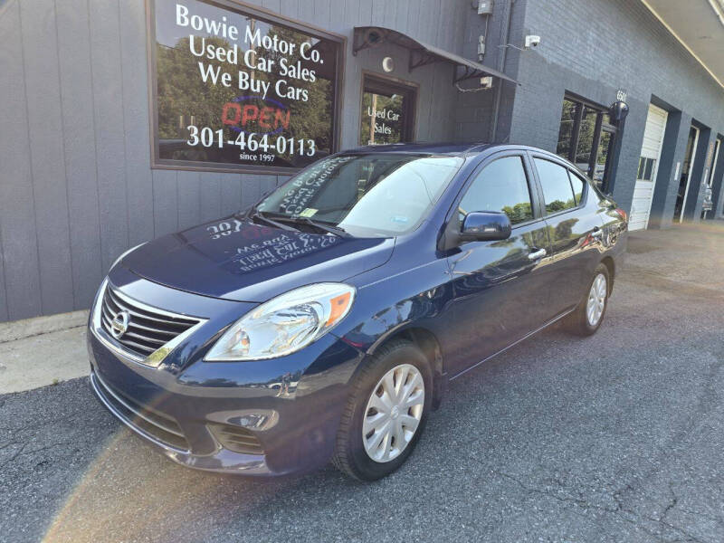 2013 Nissan Versa for sale at Bowie Motor Co in Bowie MD