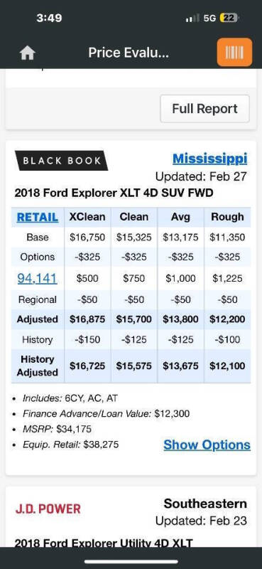 2018 Ford Explorer XLT