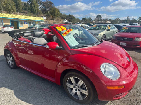 2006 Volkswagen New Beetle Convertible for sale at 1 NATION AUTO GROUP in Vista CA