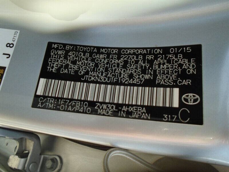2015 Toyota Prius One