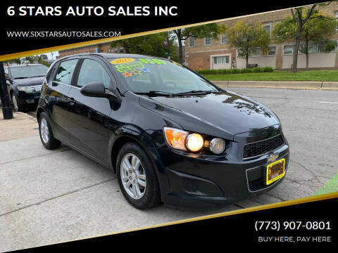 2013 Chevrolet Sonic for sale at 6 STARS AUTO SALES INC in Chicago IL