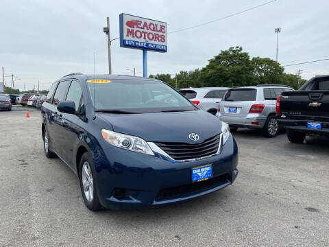 2011 Toyota Sienna for sale at Eagle Motors in Hamilton OH