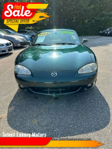 2003 Mazda MX-5 Miata for sale at Select Luxury Motors in Cumming GA