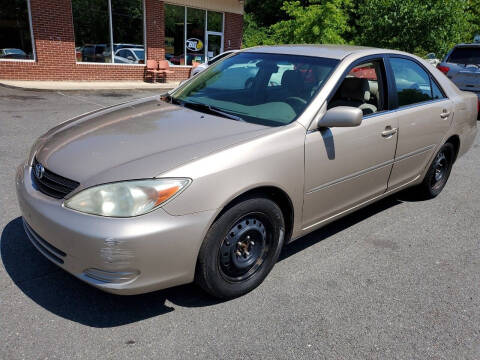 2002 Toyota Camry for sale at 7 Sky Auto Repair and Sales in Stafford VA