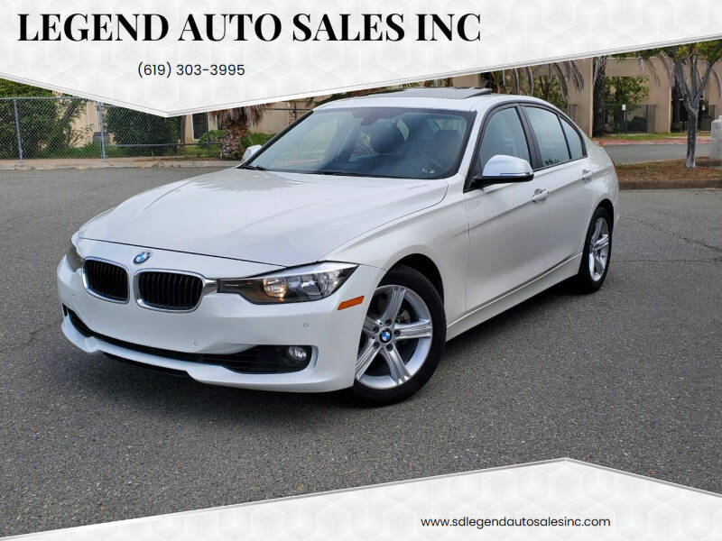 2013 BMW 3 Series for sale at Legend Auto Sales Inc in Lemon Grove CA