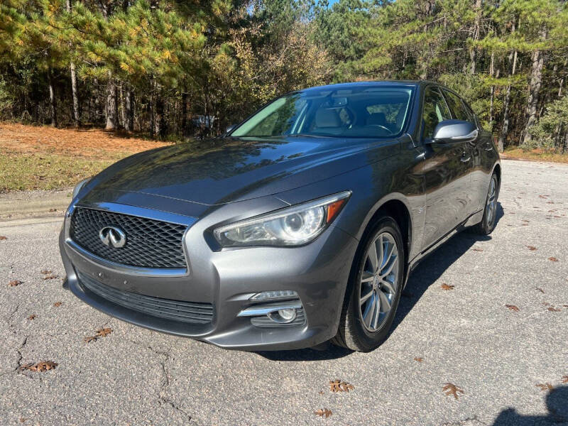 2015 Infiniti Q50 for sale at Aria Auto Inc. in Raleigh NC