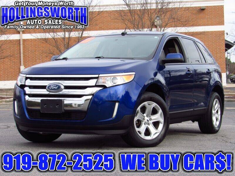 2013 Ford Edge for sale at Hollingsworth Auto Sales in Raleigh NC