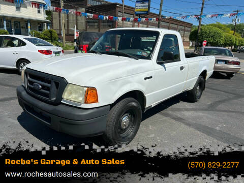 2004 Ford Ranger for sale at Roche's Garage & Auto Sales in Wilkes-Barre PA