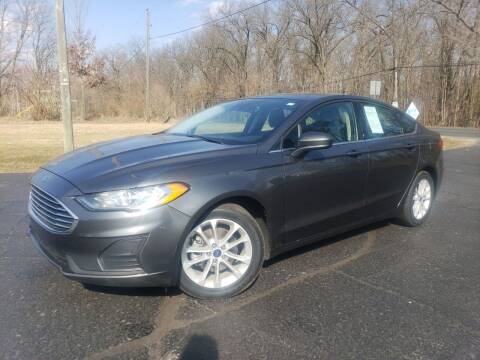 2020 Ford Fusion for sale at Depue Auto Sales Inc in Paw Paw MI