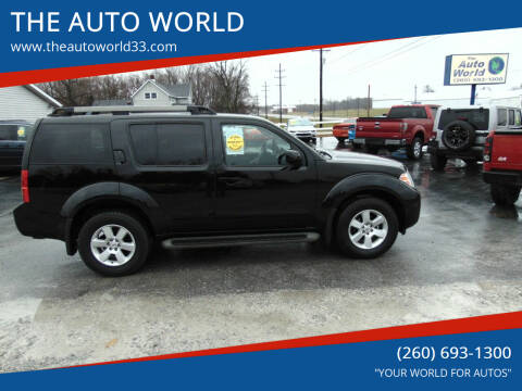 2011 Nissan Pathfinder for sale at THE AUTO WORLD in Churubusco IN