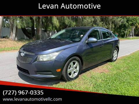 2014 Chevrolet Cruze for sale at Levan Automotive in Largo FL