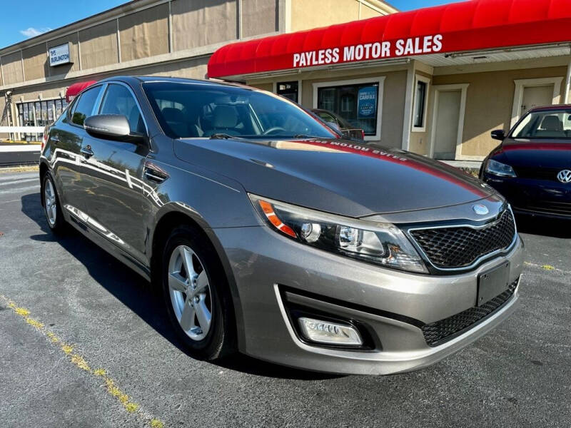 2015 Kia Optima for sale at Payless Motor Sales LLC in Burlington NC