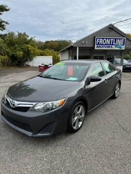 2012 Toyota Camry for sale at Frontline Motors Inc in Chicopee MA