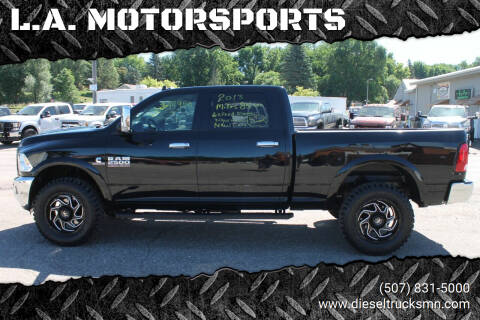 2013 RAM Ram Pickup 2500 for sale at L.A. MOTORSPORTS in Windom MN