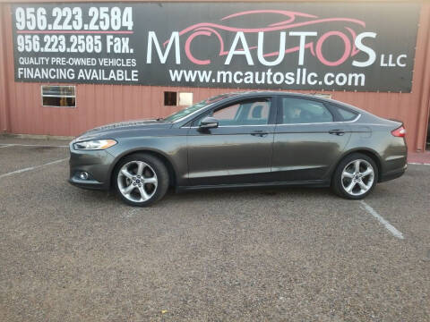 2016 Ford Fusion for sale at MC Autos LLC in Pharr TX
