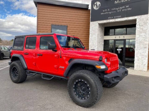 2019 Jeep Wrangler Unlimited for sale at Hamilton Motors in Washington UT