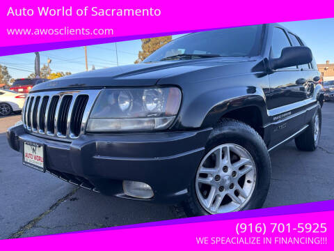 2003 Jeep Grand Cherokee for sale at Auto World of Sacramento Stockton Blvd in Sacramento CA