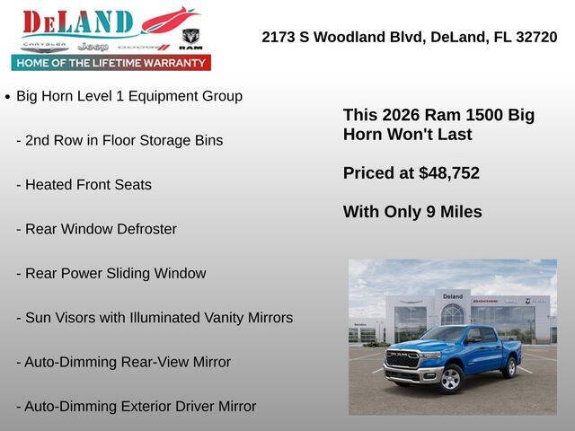 2026 RAM 1500