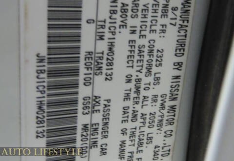 2017 Nissan Rogue Sport S