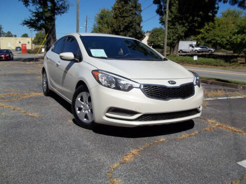 2015 Kia Forte for sale at CORTEZ AUTO SALES INC in Marietta GA