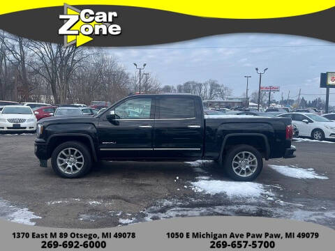 2017 GMC Sierra 1500 for sale at Car Zone in Otsego MI