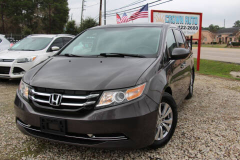 2016 Honda Odyssey for sale at CROWN AUTO in Spring TX