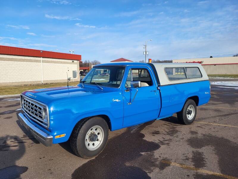 1972 Dodge D-Series for sale at Cody's Classic Cars in Stanley WI