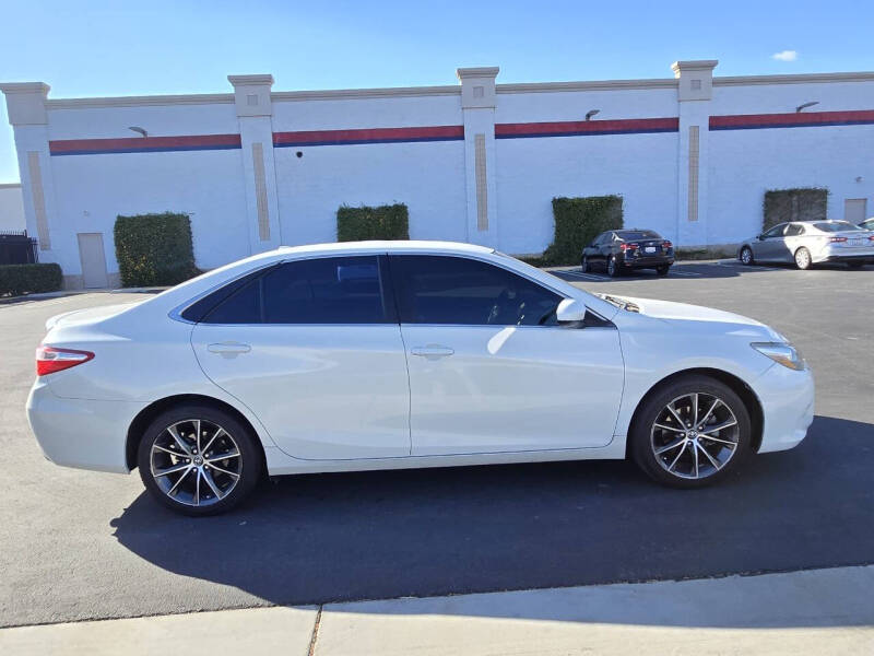 2015 Toyota Camry for sale at E and M Auto Sales in Bloomington CA