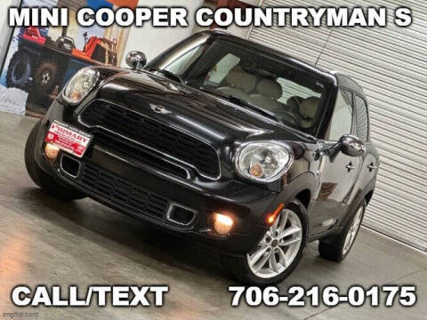 2012 MINI Cooper Countryman for sale at Primary Jeep Argo Powersports Golf Carts in Dawsonville GA