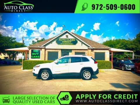2017 Jeep Cherokee for sale at Auto Class Direct in Plano TX