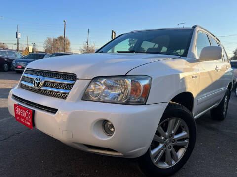 2006 Toyota Highlander Hybrid for sale at Superior Auto Sales, LLC in Wheat Ridge CO