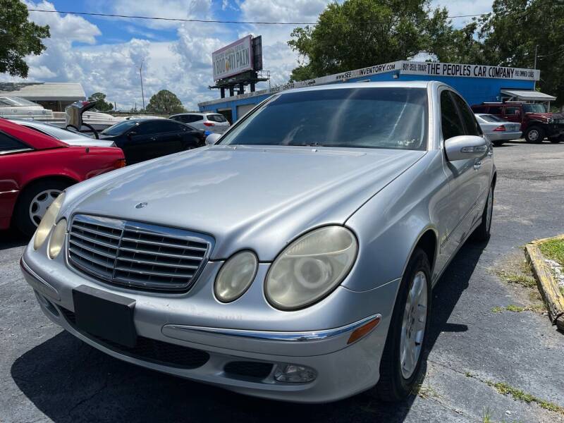 2004 Mercedes-Benz E-Class for sale at The Peoples Car Company in Jacksonville FL
