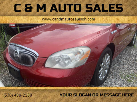 2009 Buick Lucerne for sale at C & M Auto Sales in Canton OH