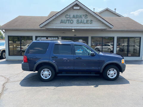 2003 Ford Explorer for sale at Clarks Auto Sales in Middletown OH