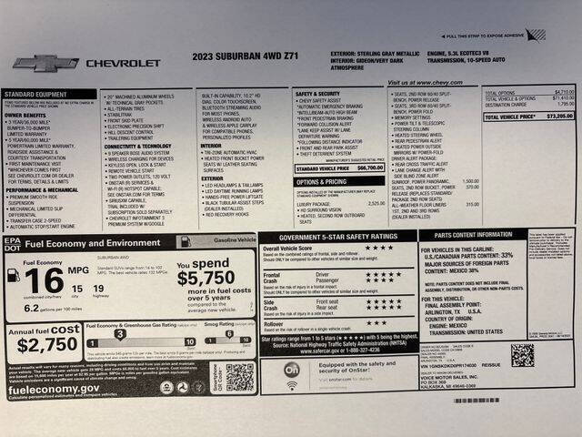 2023 Chevrolet Suburban Z71